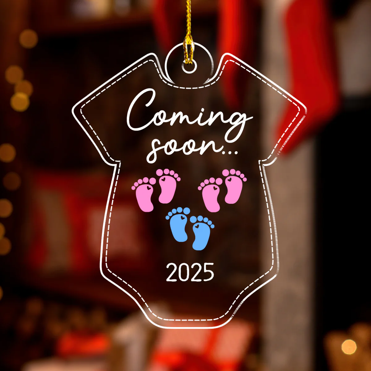Coming Soon - Personalized Custom Acrylic Ornament - Image 4