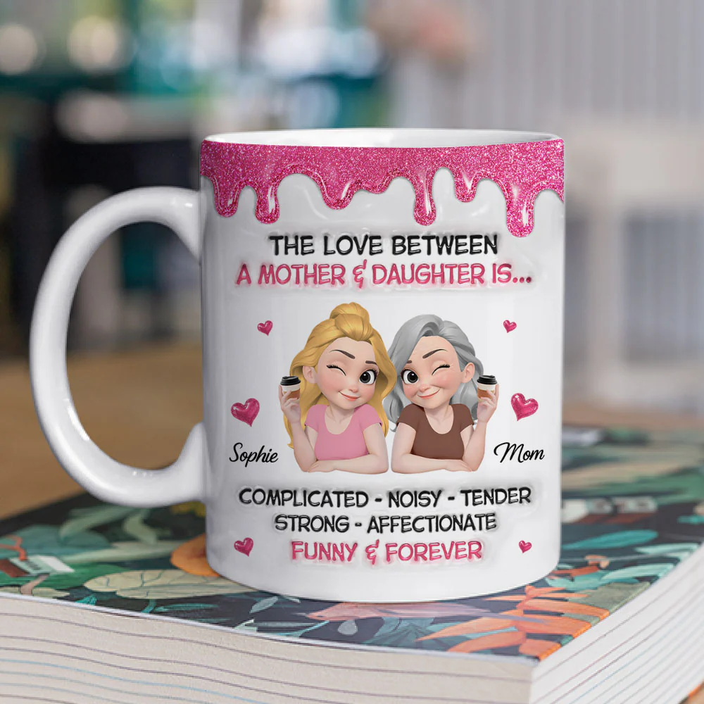 Complicated Noisy Tender - Personalized Custom 3D Inflated Effect Mug - Image 2