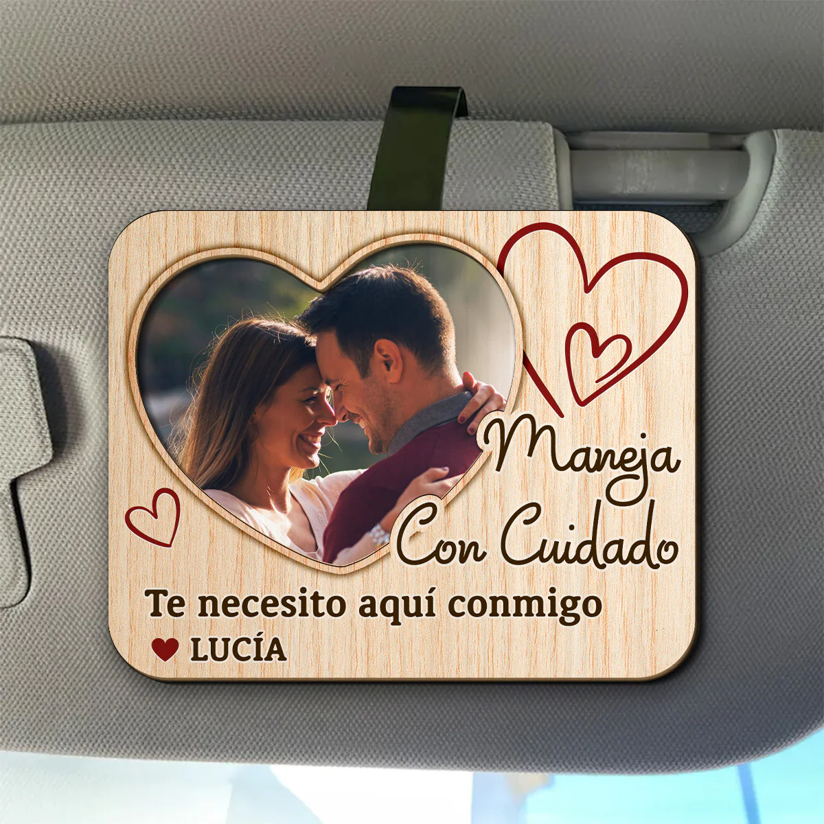 Conduce Con Cuidado - Clip De Parasol Personalizado