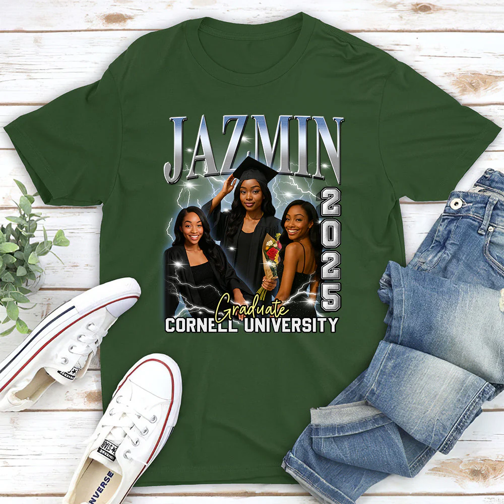 Congrats 2025 Graduate - Personalized Custom Shirt - Image 2
