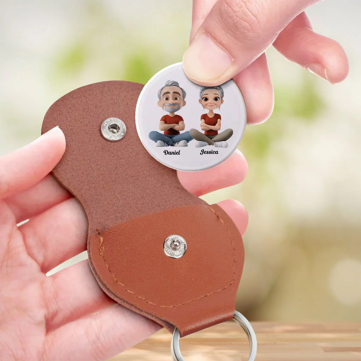 Congrats My Husband - Personalized Custom Pocket Hug - Image 3