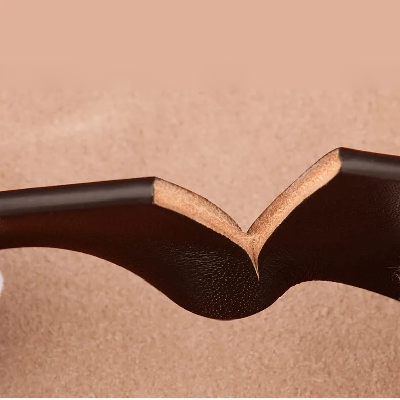 Congrats On Being My Husband - Personalized Engraved Leather Belt - Image 7