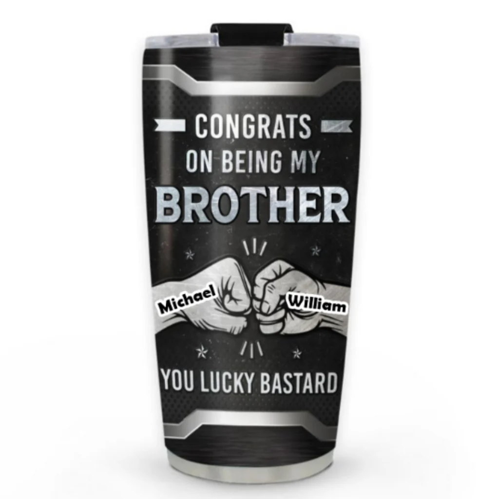 Congrats - Personalized Custom Tumbler - Image 7