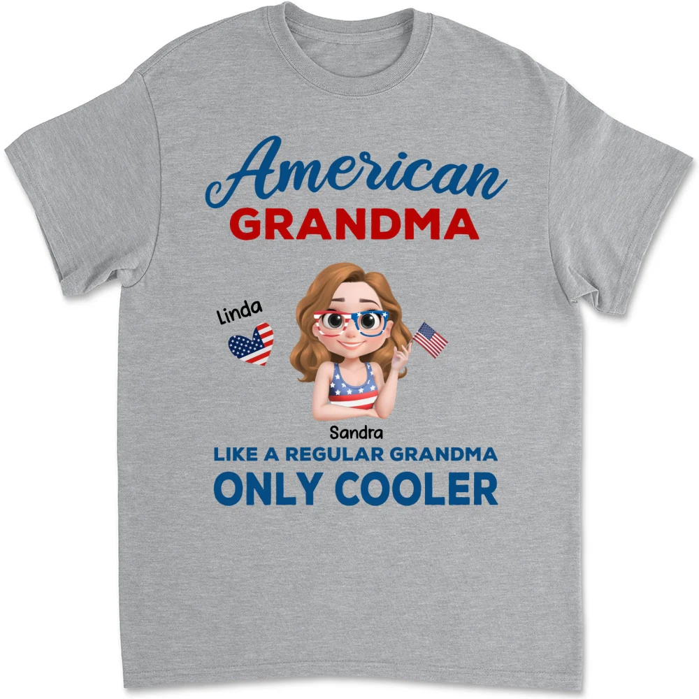 Cooler Grandma - Personalized Custom Shirt - Image 10