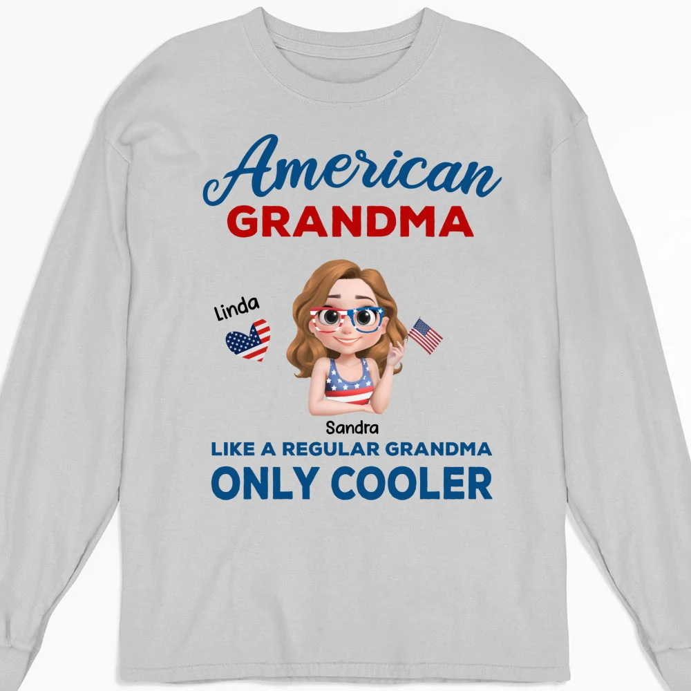 Cooler Grandma - Personalized Custom Shirt - Image 14