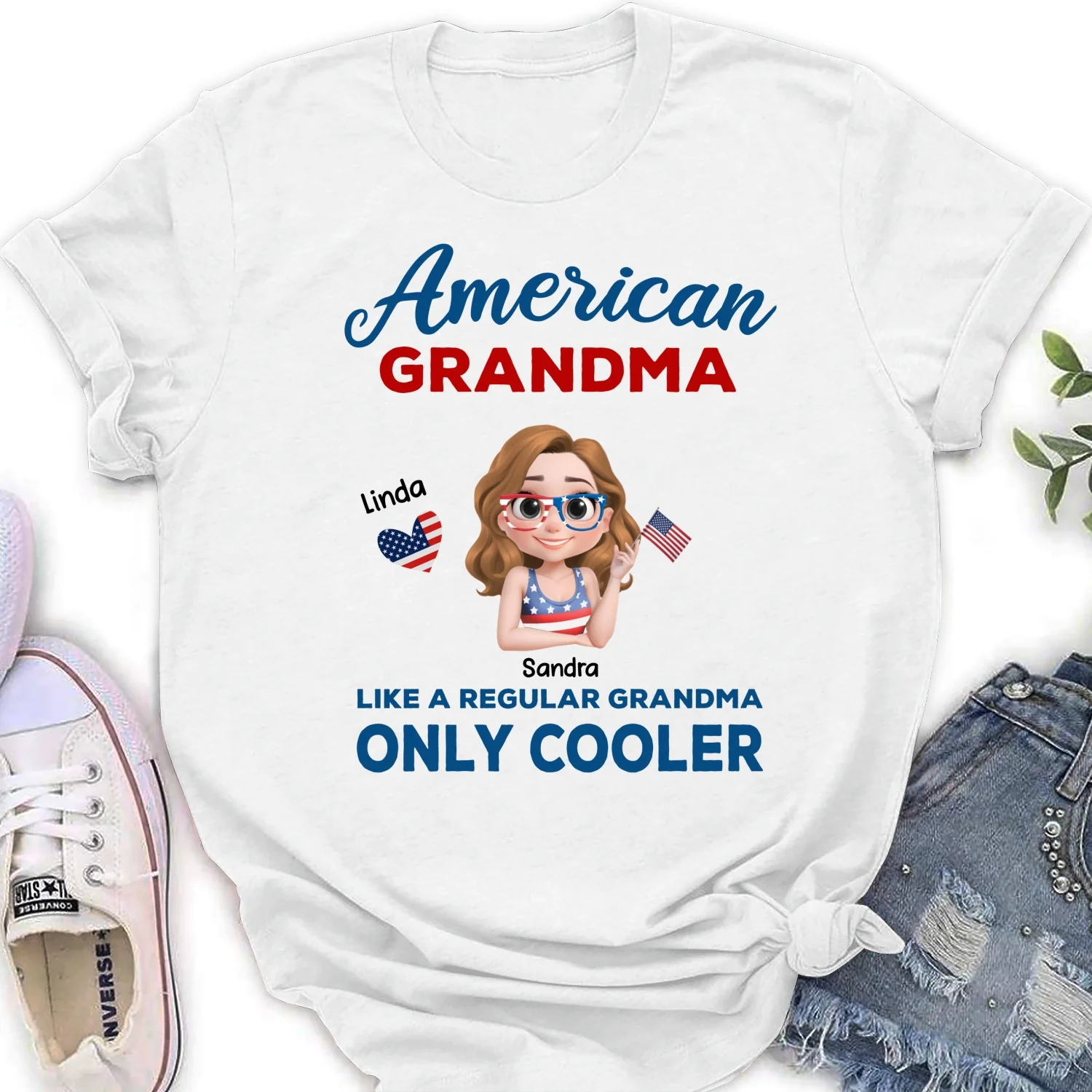Cooler Grandma - Personalized Custom Shirt - Image 19