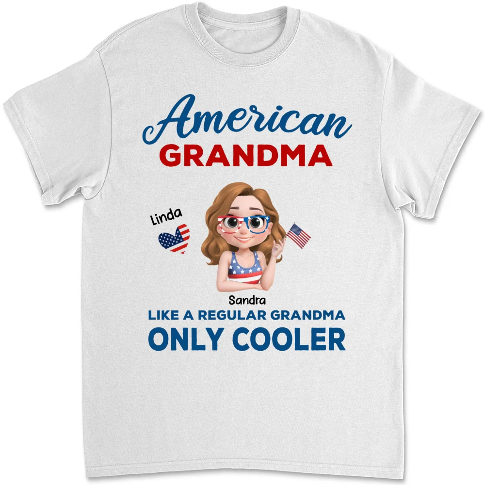 Cooler Grandma - Personalized Custom Shirt - Image 9