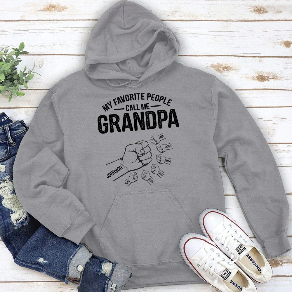 A Great Grandpa Full Of Strength - Personalized Custom Shirt - Image 4