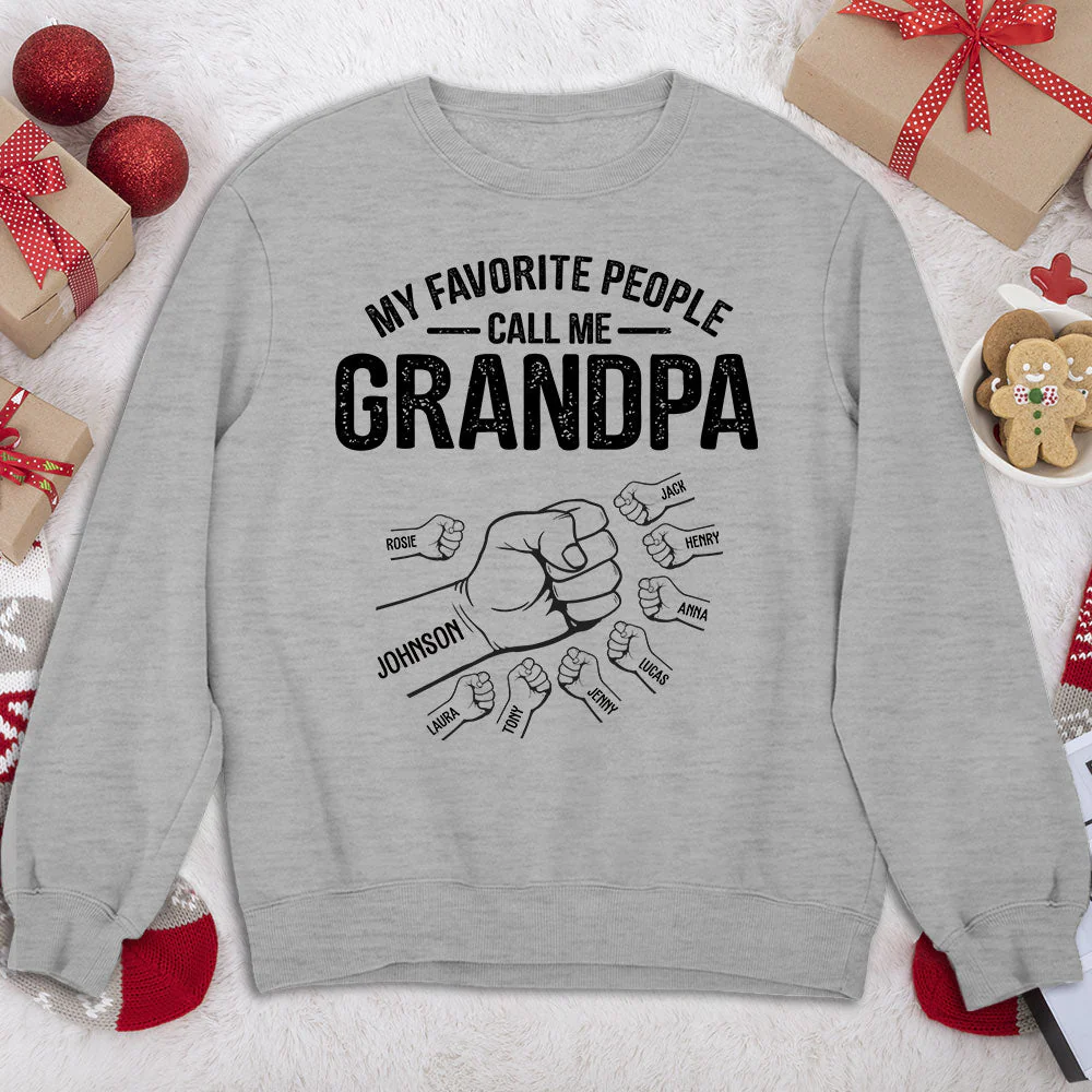 A Great Grandpa Full Of Strength - Personalized Custom Shirt - Image 5