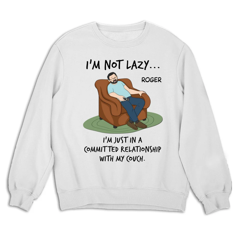 Couch Life Is My Type - Personalized Custom Shirt - Image 13
