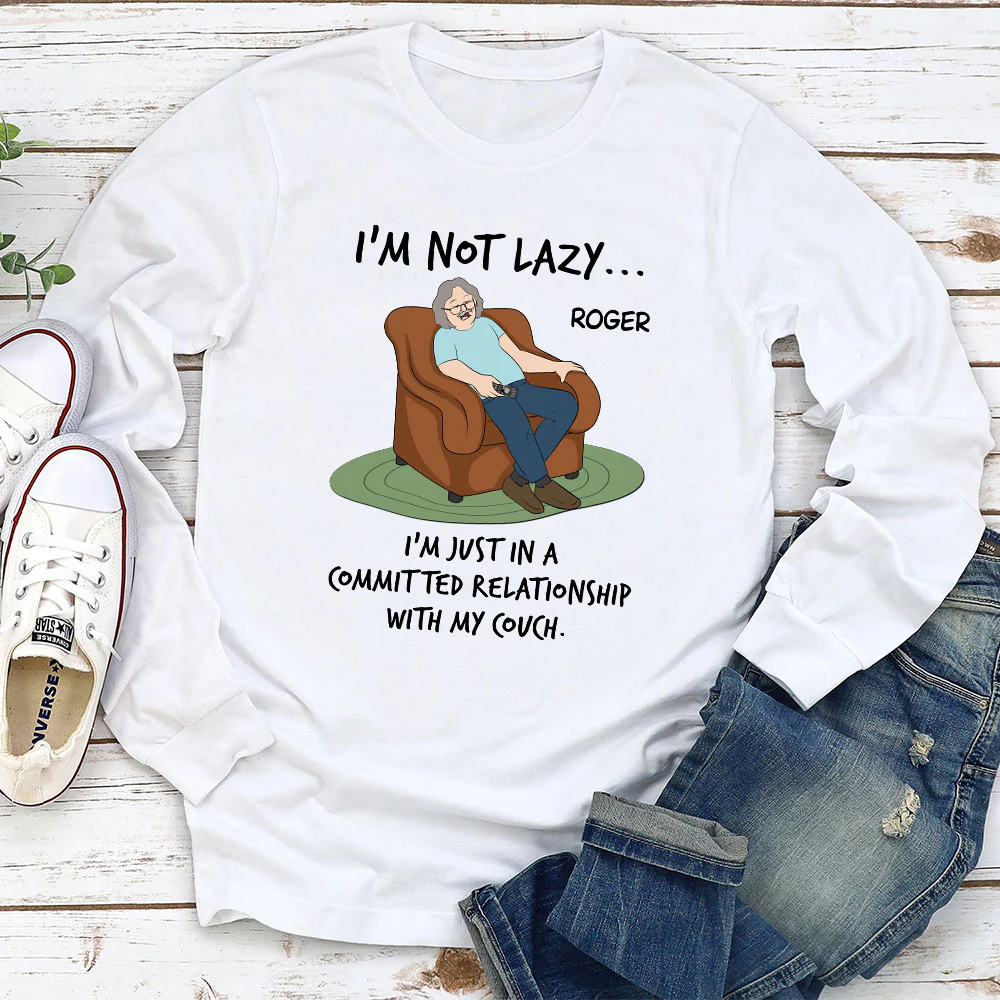 Couch Life Is My Type - Personalized Custom Shirt - Image 4