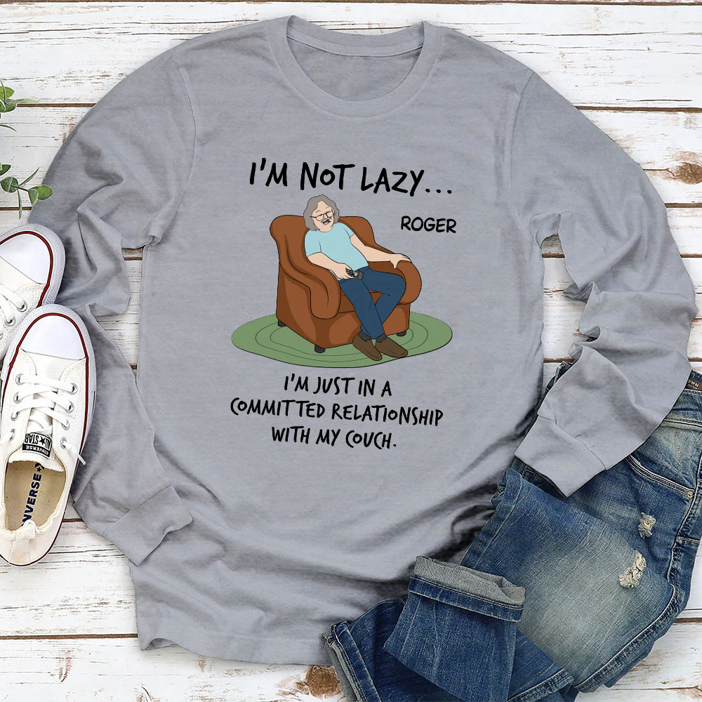 Couch Life Is My Type - Personalized Custom Shirt - Image 5