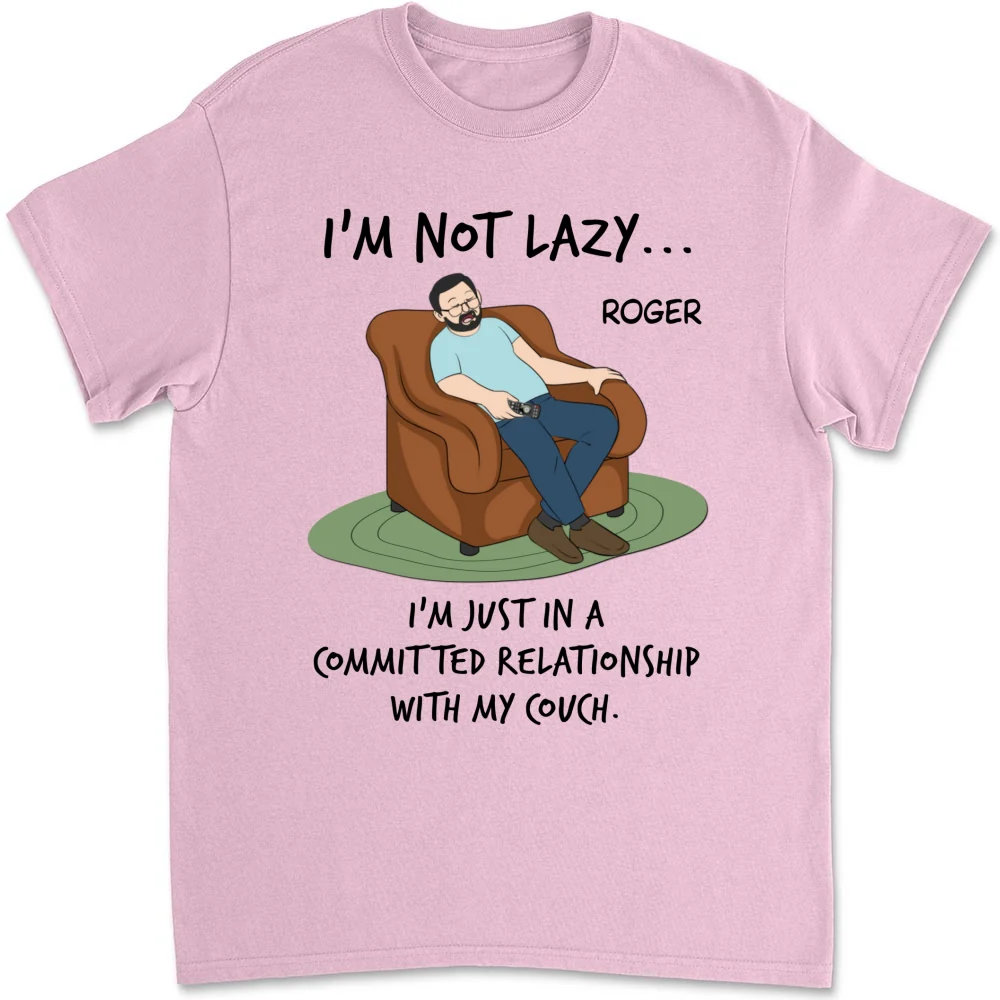 Couch Life Is My Type - Personalized Custom Shirt - Image 9