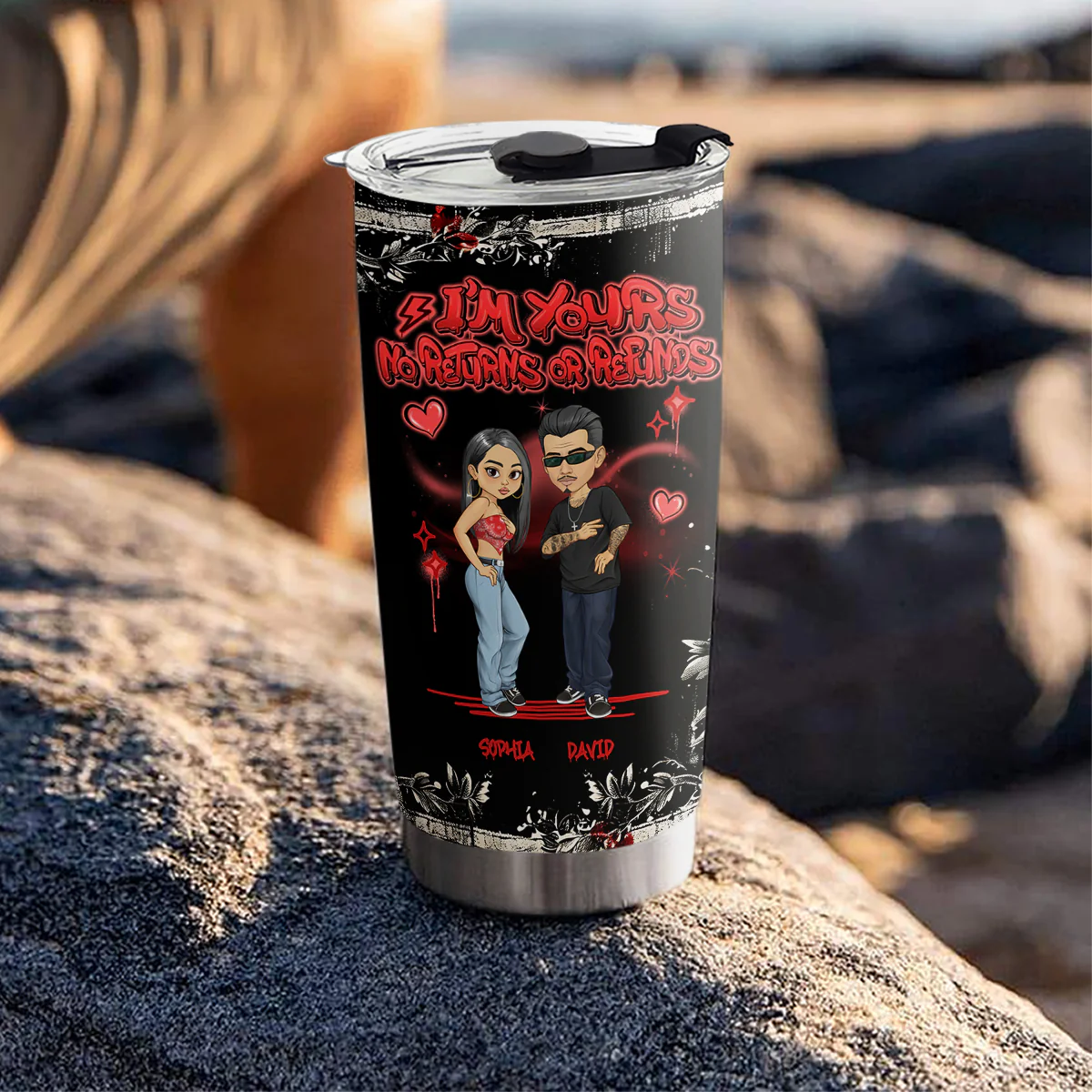 Couple 2024 - Personalized Custom Tumbler - Image 3