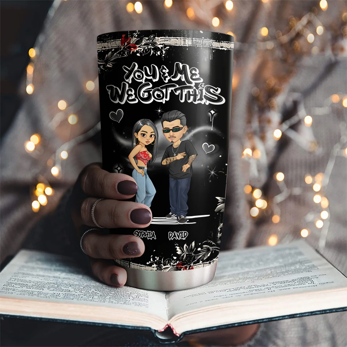 Couple 2024 - Personalized Custom Tumbler - Image 5