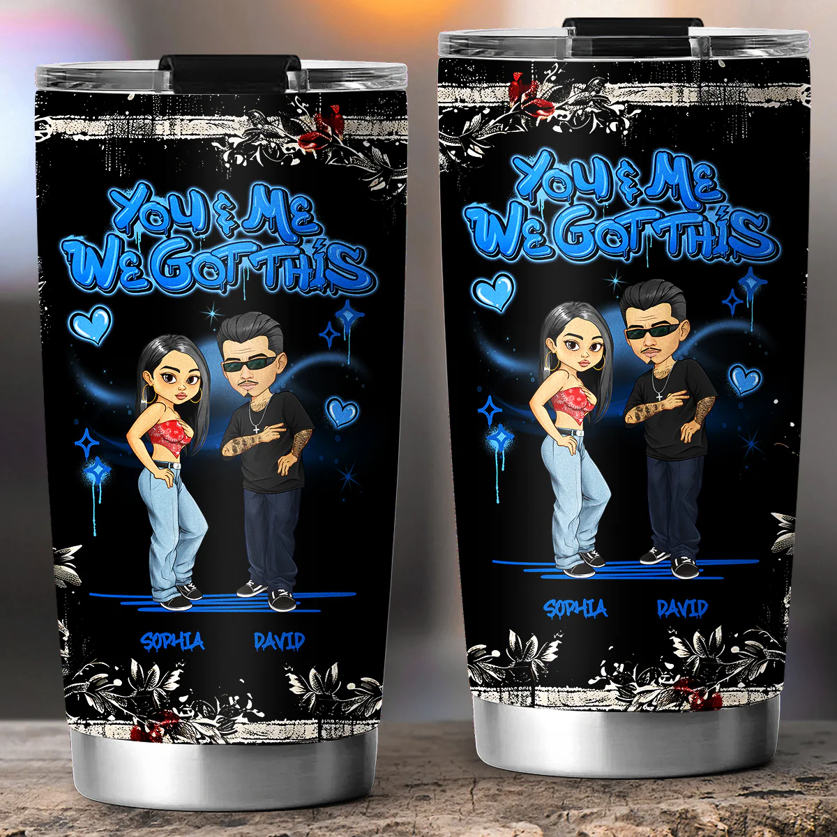 Couple 2024 - Personalized Custom Tumbler - Image 7