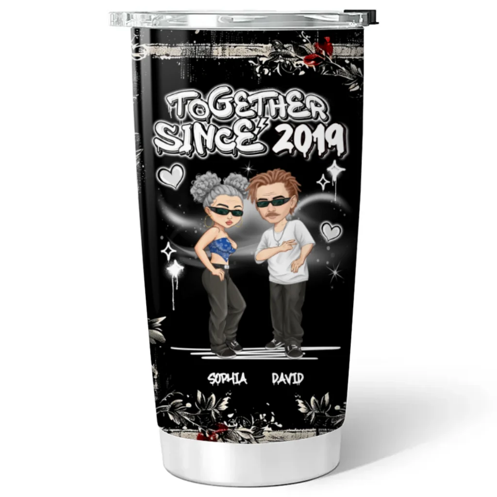 Couple 2024 - Personalized Custom Tumbler - Image 8