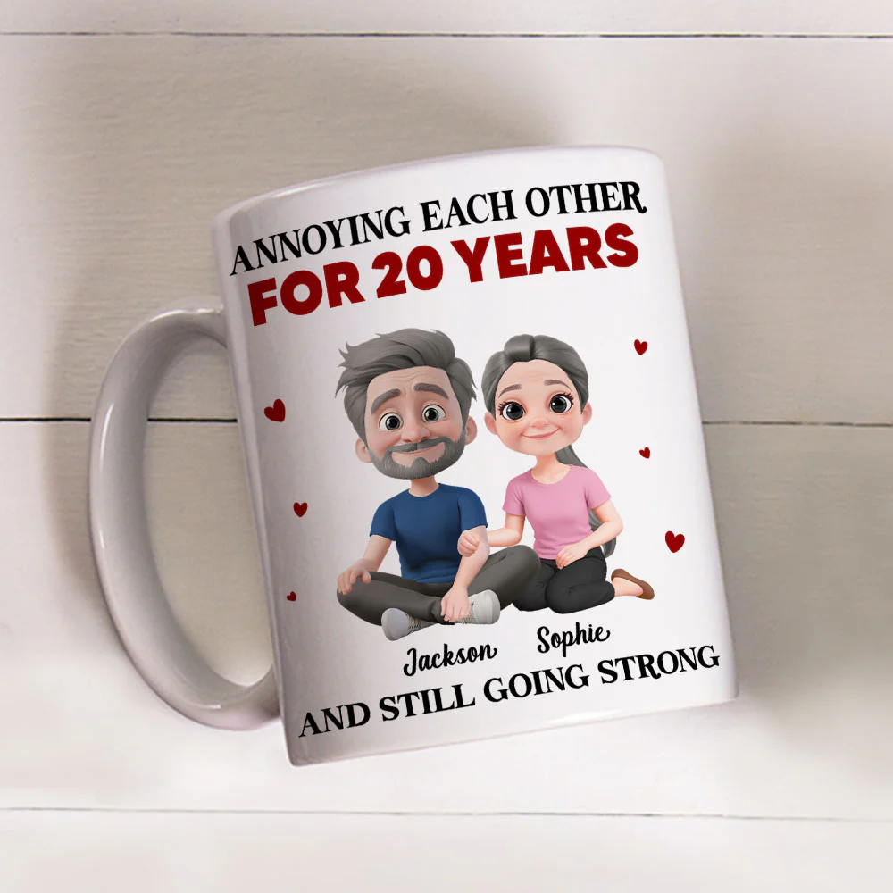Couple Annoying For Years - Personalized Custom Coffee Mug - Image 4