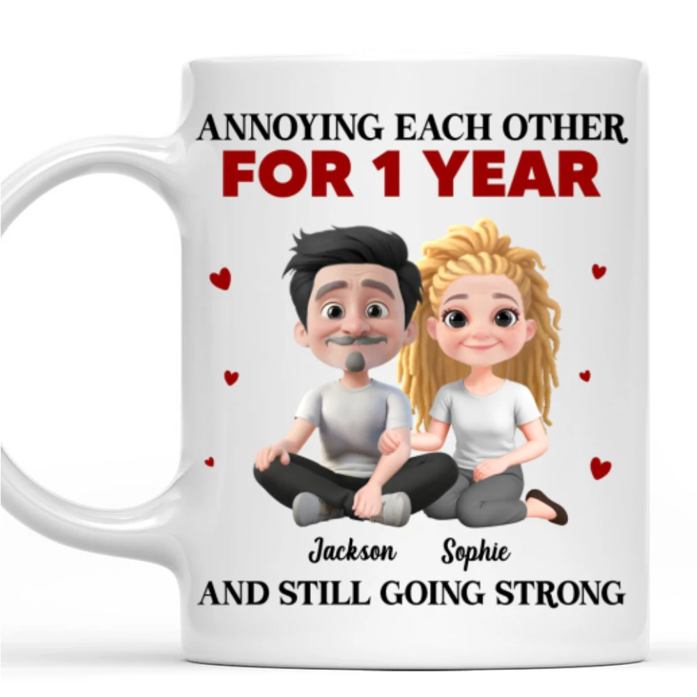 Couple Annoying For Years - Personalized Custom Coffee Mug - Image 8