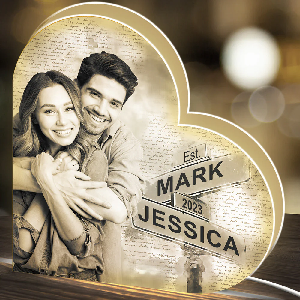 Couple Love - Personalized Custom Light Box - Image 3