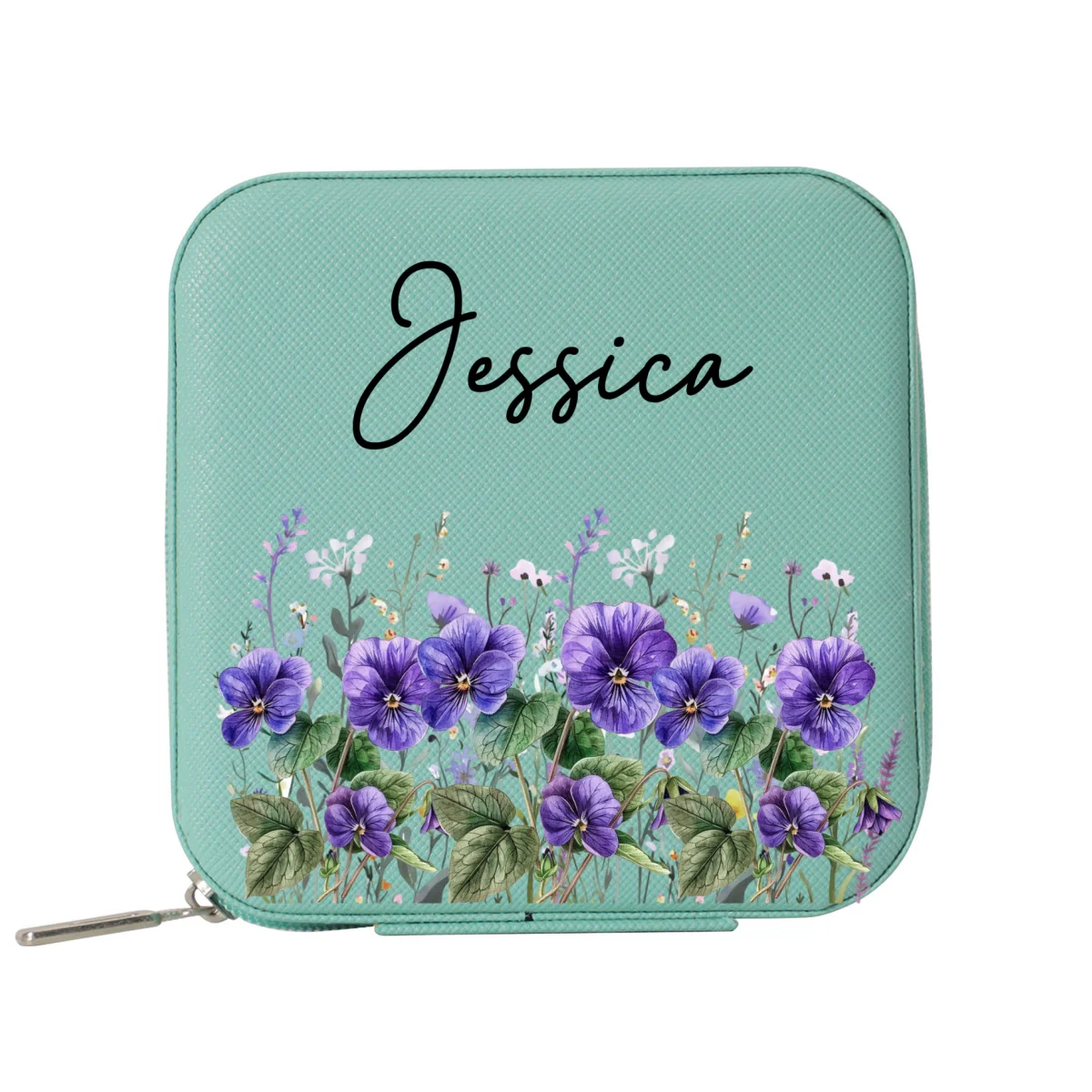 Custom Birth Month Flower Gift - Personalized Custom Jewelry Box - Image 8