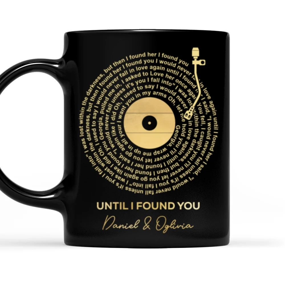 Custom Favorite Spiral Song Lyrics - Personalized Custom Coffee Mug - Image 7