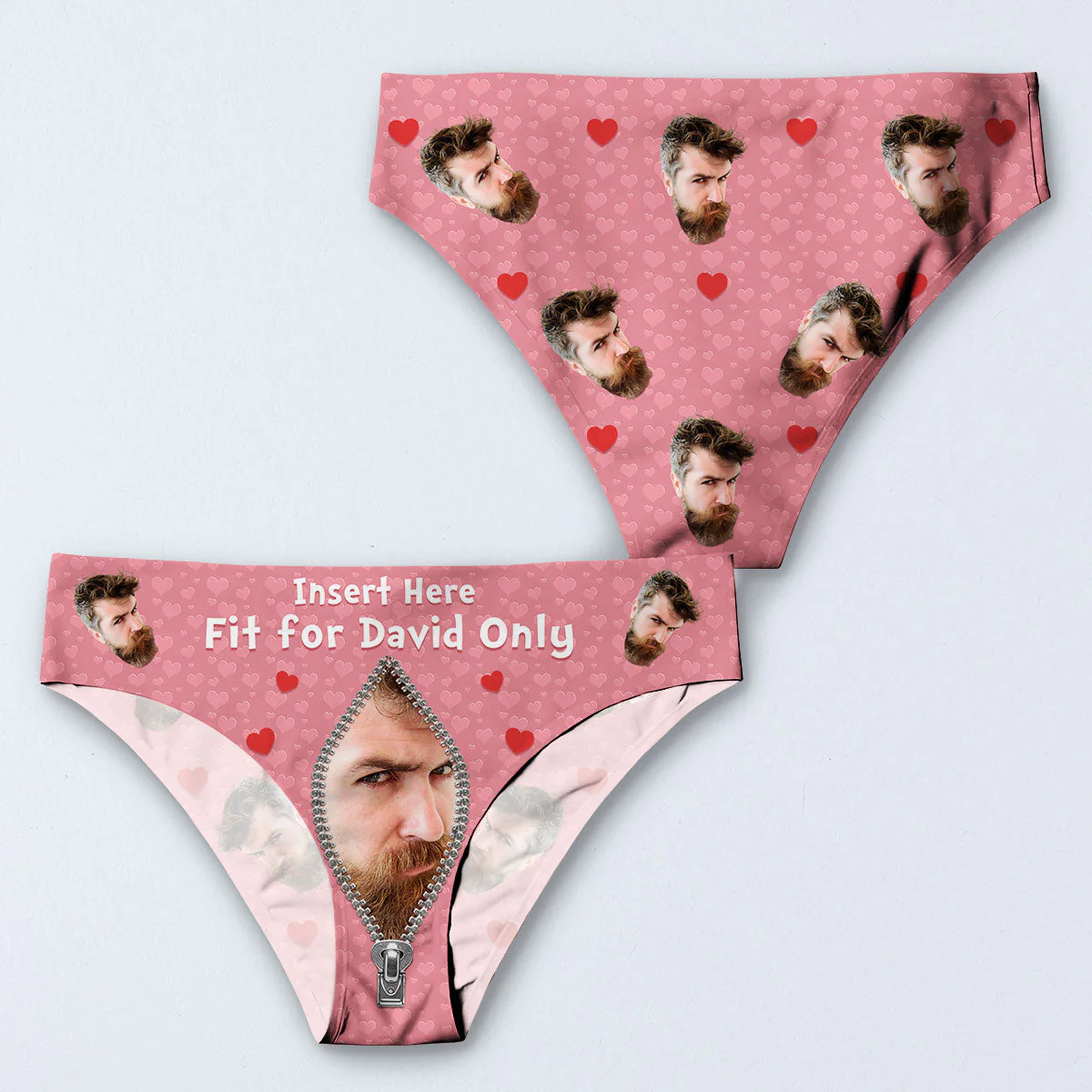 Custom Fit For Only My Husband - Personalized Women Briefs - Image 3