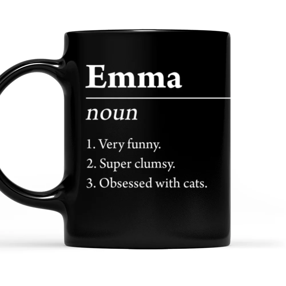 Custom Name Definition - Personalized Custom Coffee Mug - Image 6