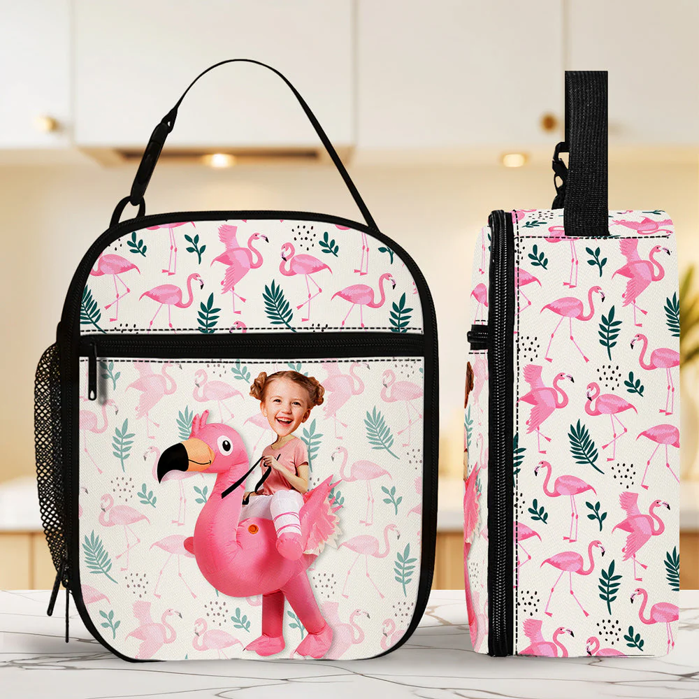 Cute Kid Fantasy Friends - Personalized Custom Insulated Lunch Bag - Image 7