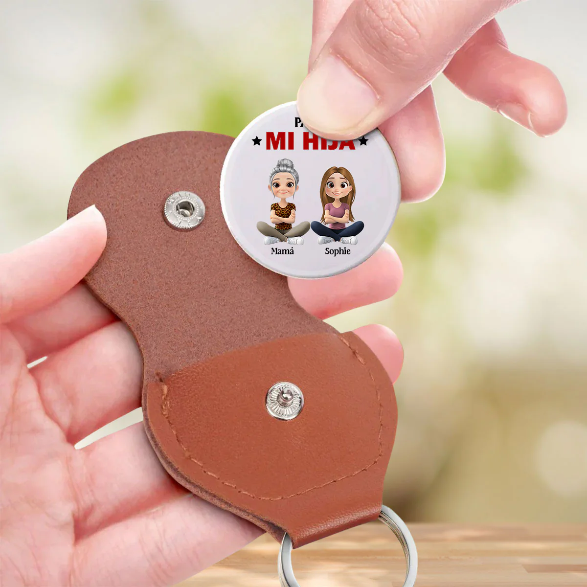 Da Siempre Lo Mejor De Ti Hija - Abrazo De Bolsillo Personalizado - Image 3