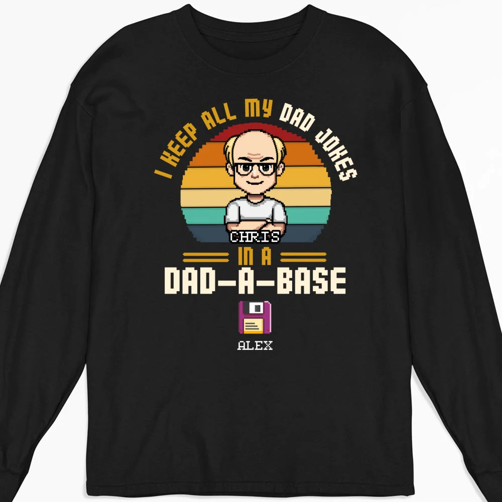 Dad A Base - Personalized Custom Shirt - Image 10