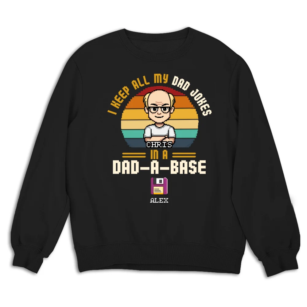 Dad A Base - Personalized Custom Shirt - Image 13