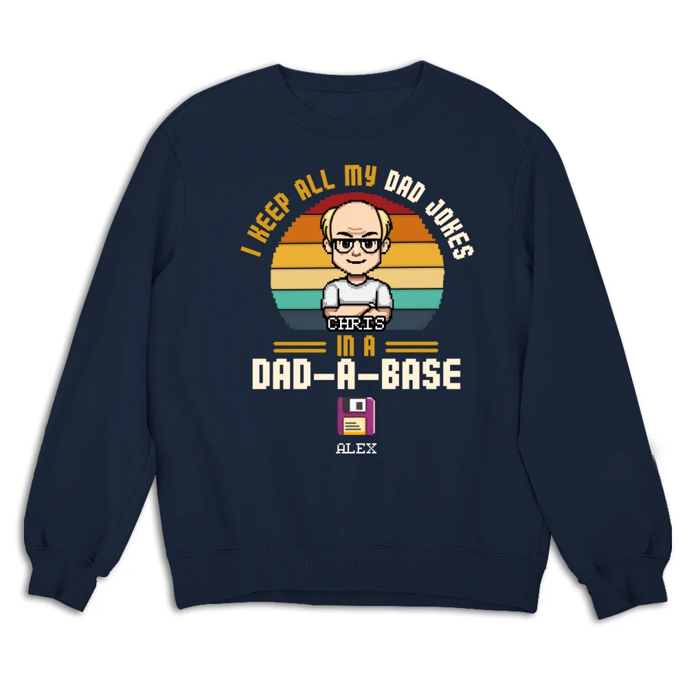 Dad A Base - Personalized Custom Shirt - Image 15
