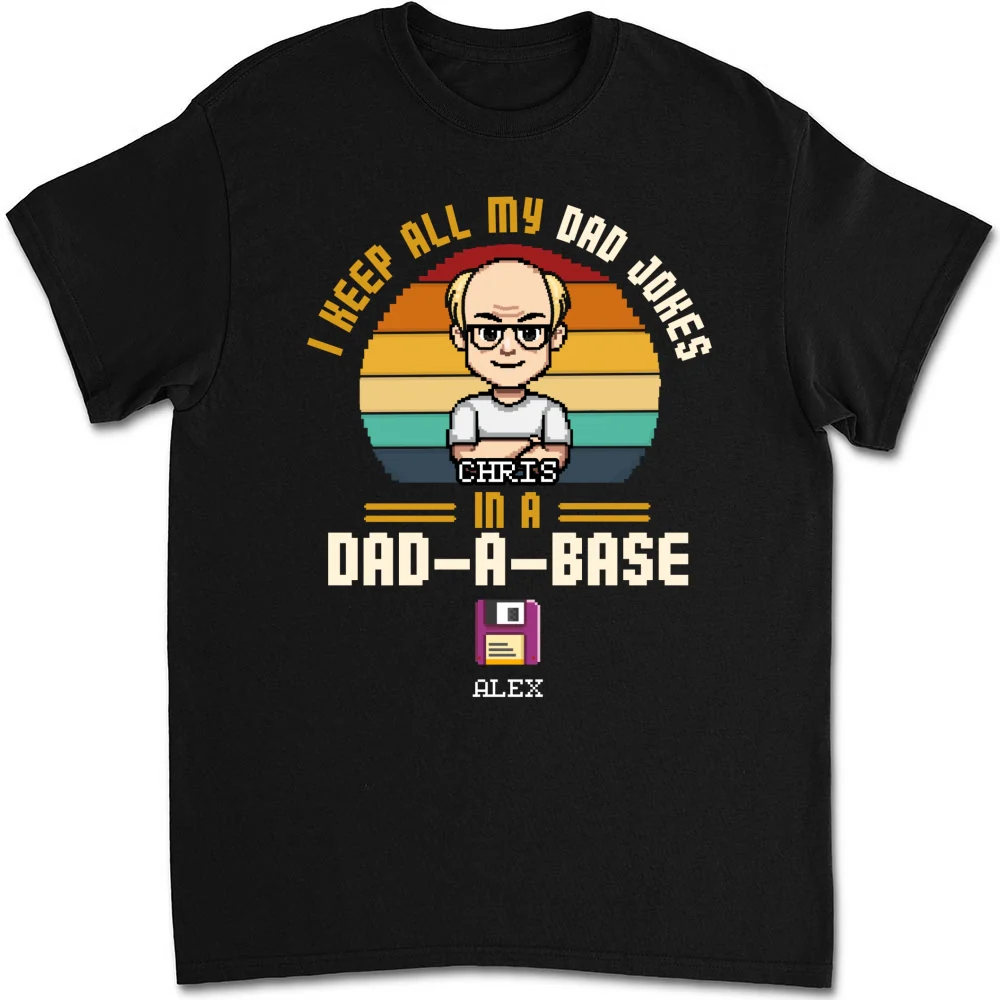 Dad A Base - Personalized Custom Shirt - Image 6