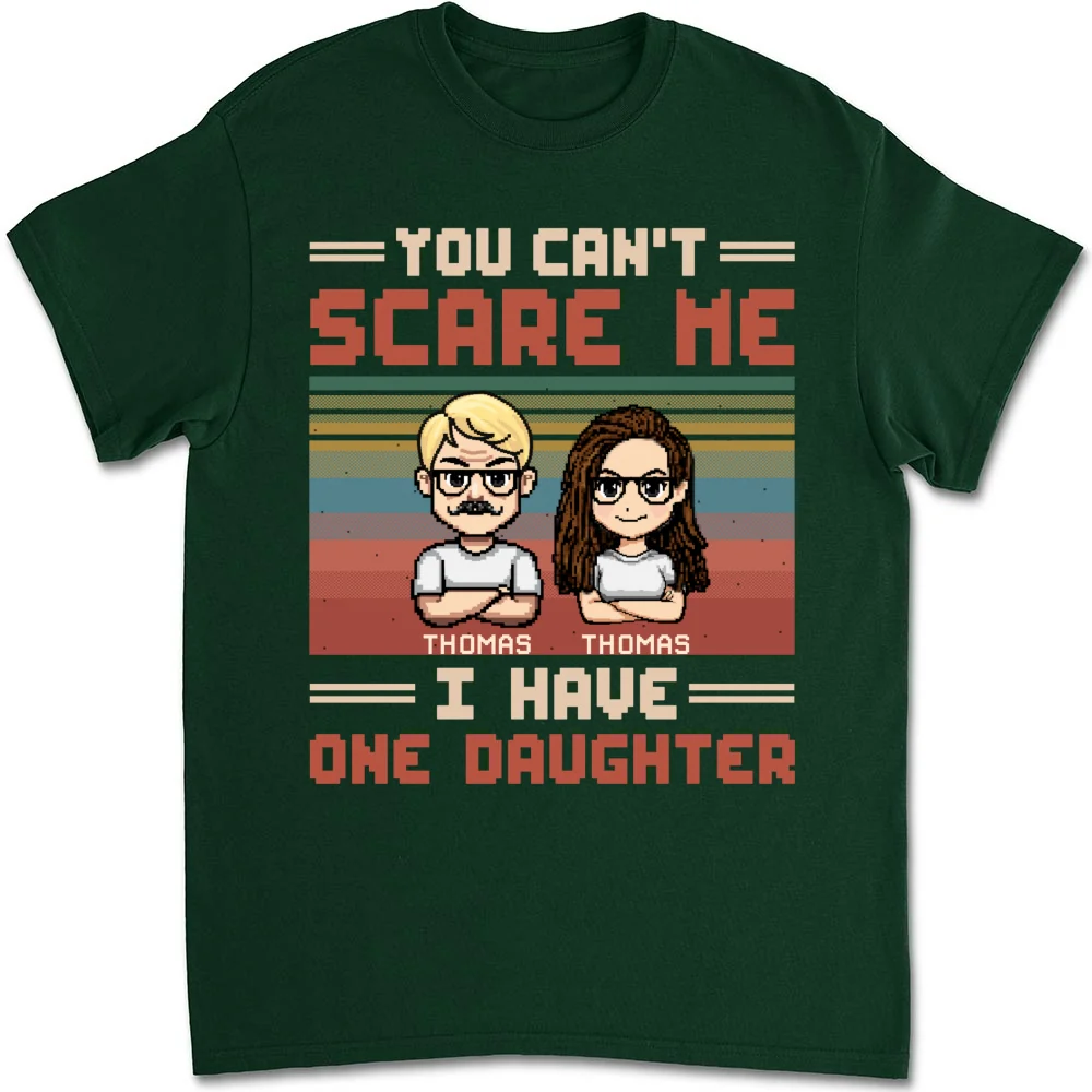 Dad Has A Crazy Daughter - Personalized Custom Shirt - Image 10