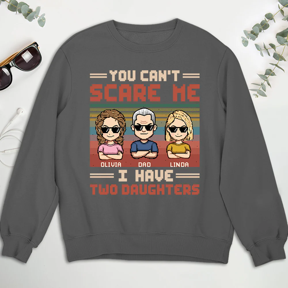 Dad Has A Crazy Daughter - Personalized Custom Shirt - Image 4