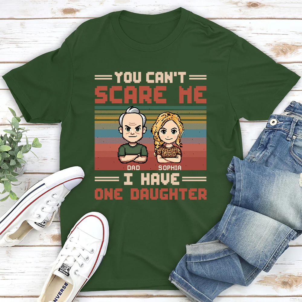 Dad Has A Crazy Daughter - Personalized Custom Shirt - Image 6