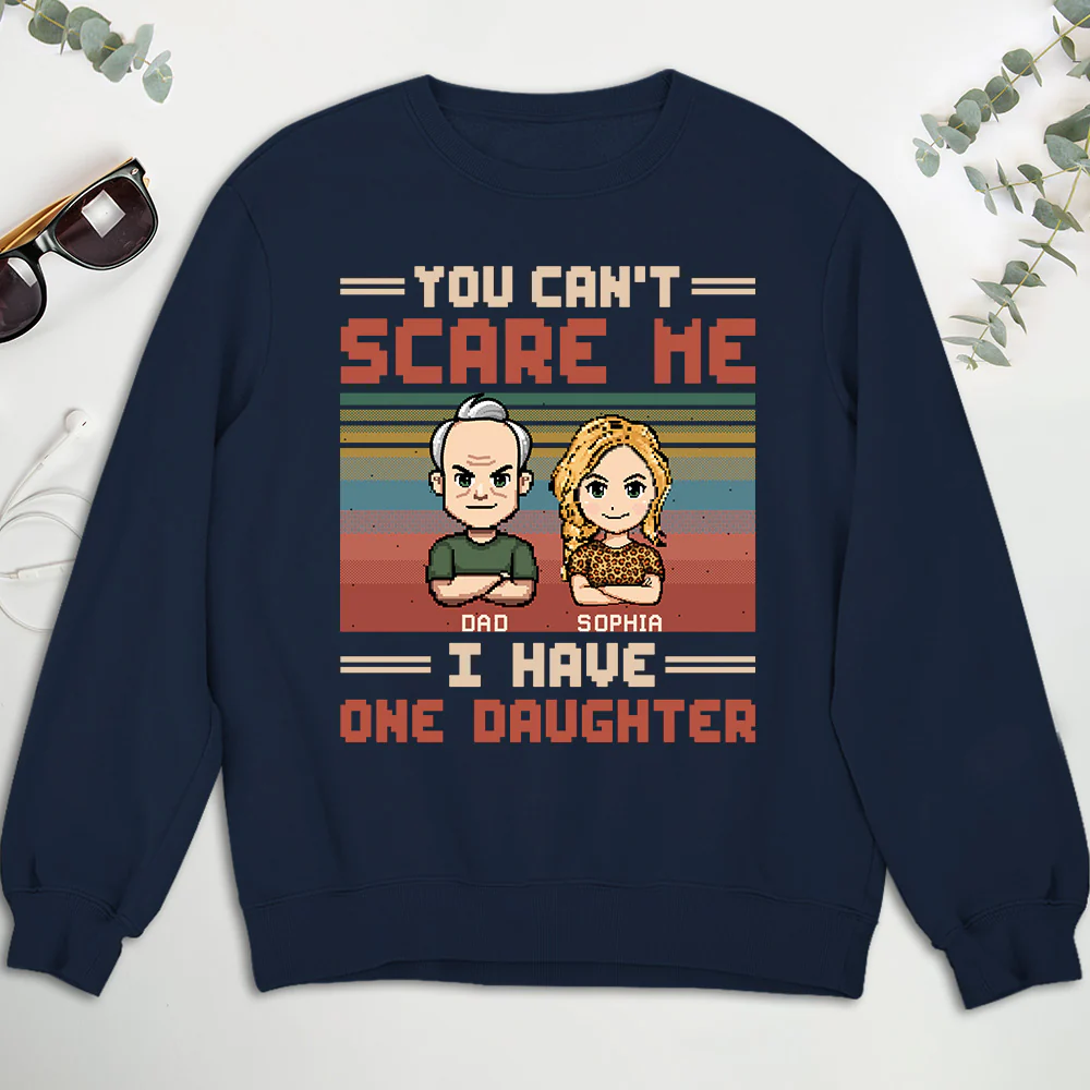 Dad Has A Crazy Daughter - Personalized Custom Shirt - Image 7