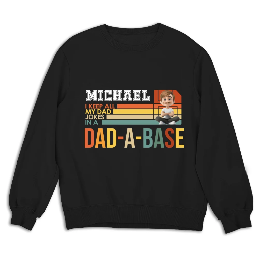 Dad Jokes On File - Personalized Custom Shirt - Image 13