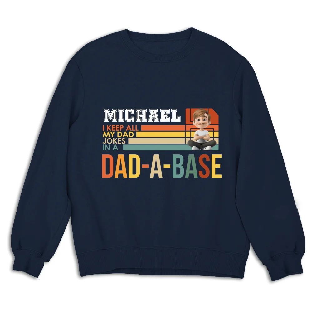 Dad Jokes On File - Personalized Custom Shirt - Image 15