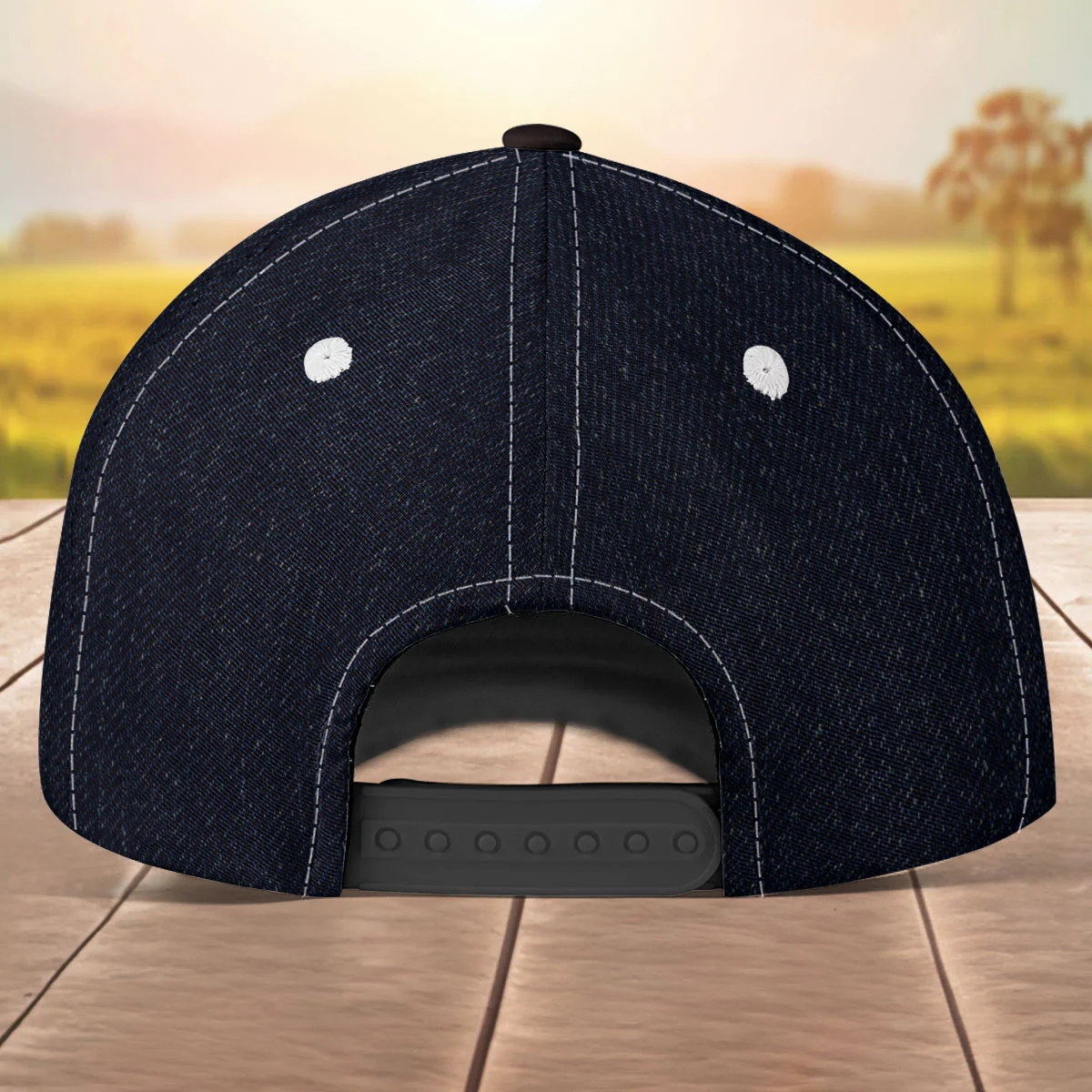 Dad Of The Year Today - Personalized Custom Classic Cap - Image 3