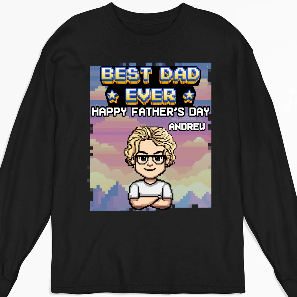 Dad Unlocked Legendary Status Achieved - Personalized Custom Shirt - Image 10