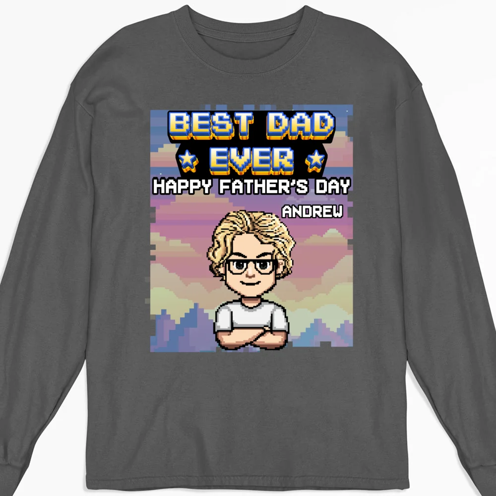Dad Unlocked Legendary Status Achieved - Personalized Custom Shirt - Image 11