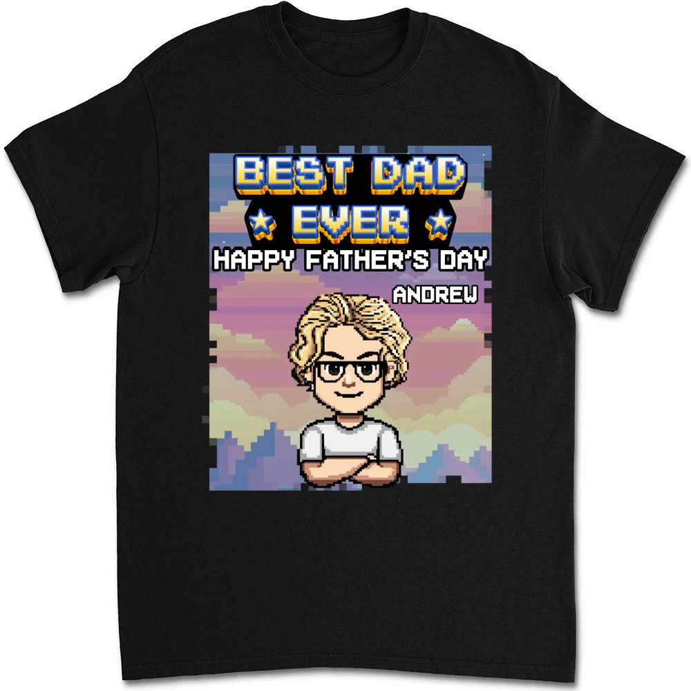 Dad Unlocked Legendary Status Achieved - Personalized Custom Shirt - Image 6
