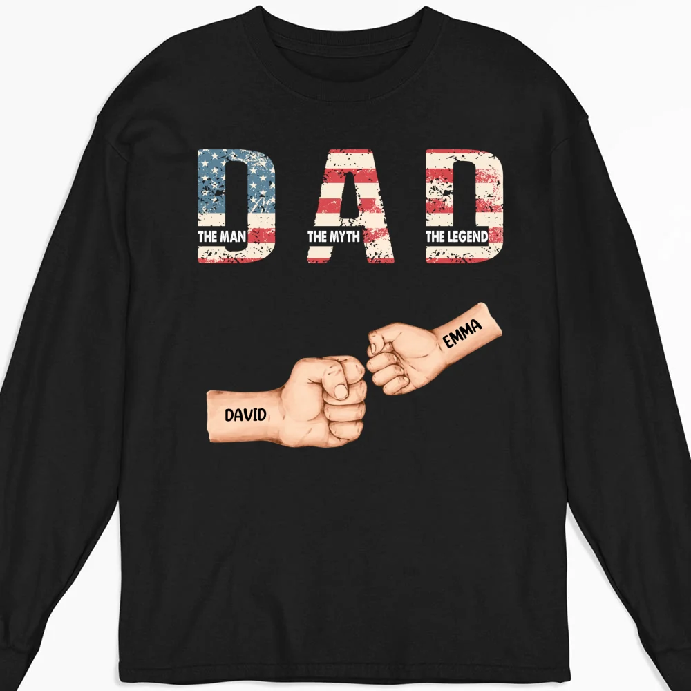 Dad You Are The Legend - Personalized Custom Shirt - Image 10