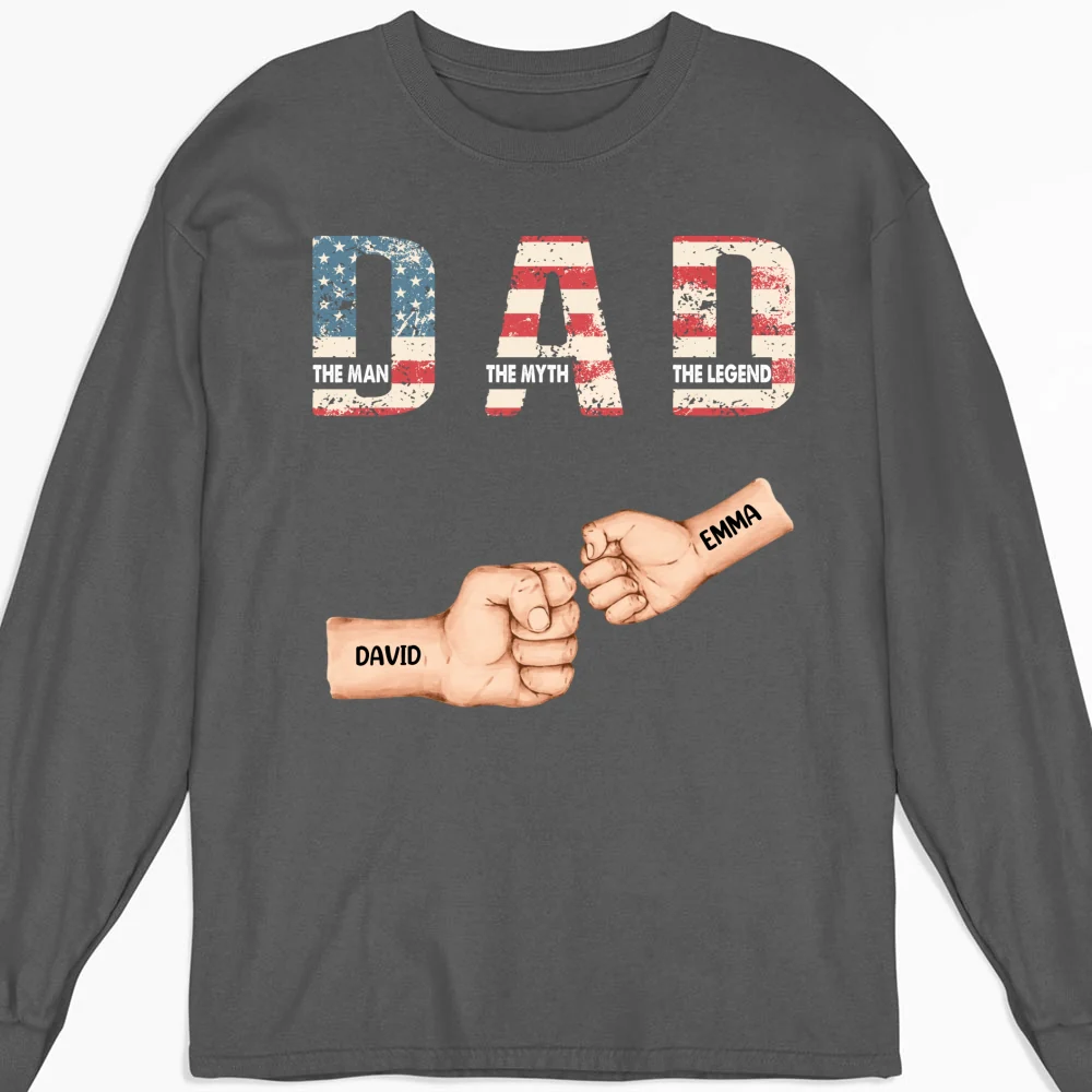 Dad You Are The Legend - Personalized Custom Shirt - Image 11