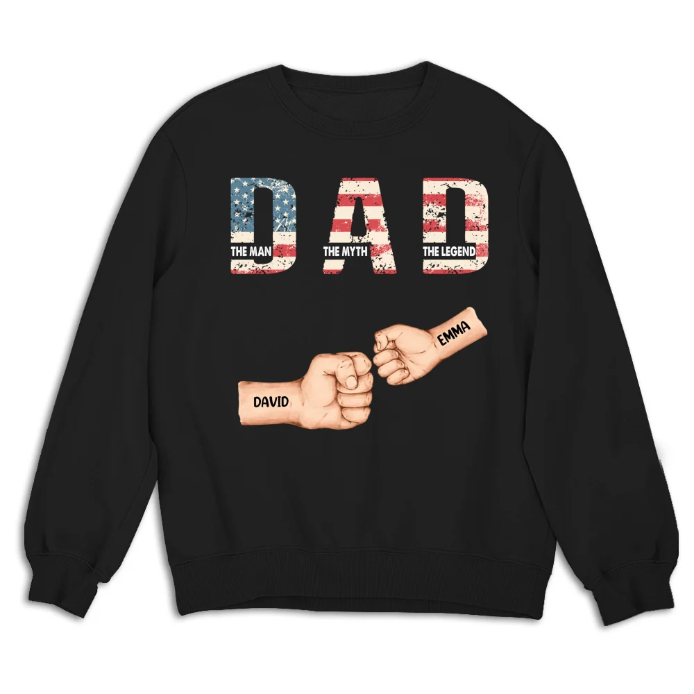 Dad You Are The Legend - Personalized Custom Shirt - Image 13