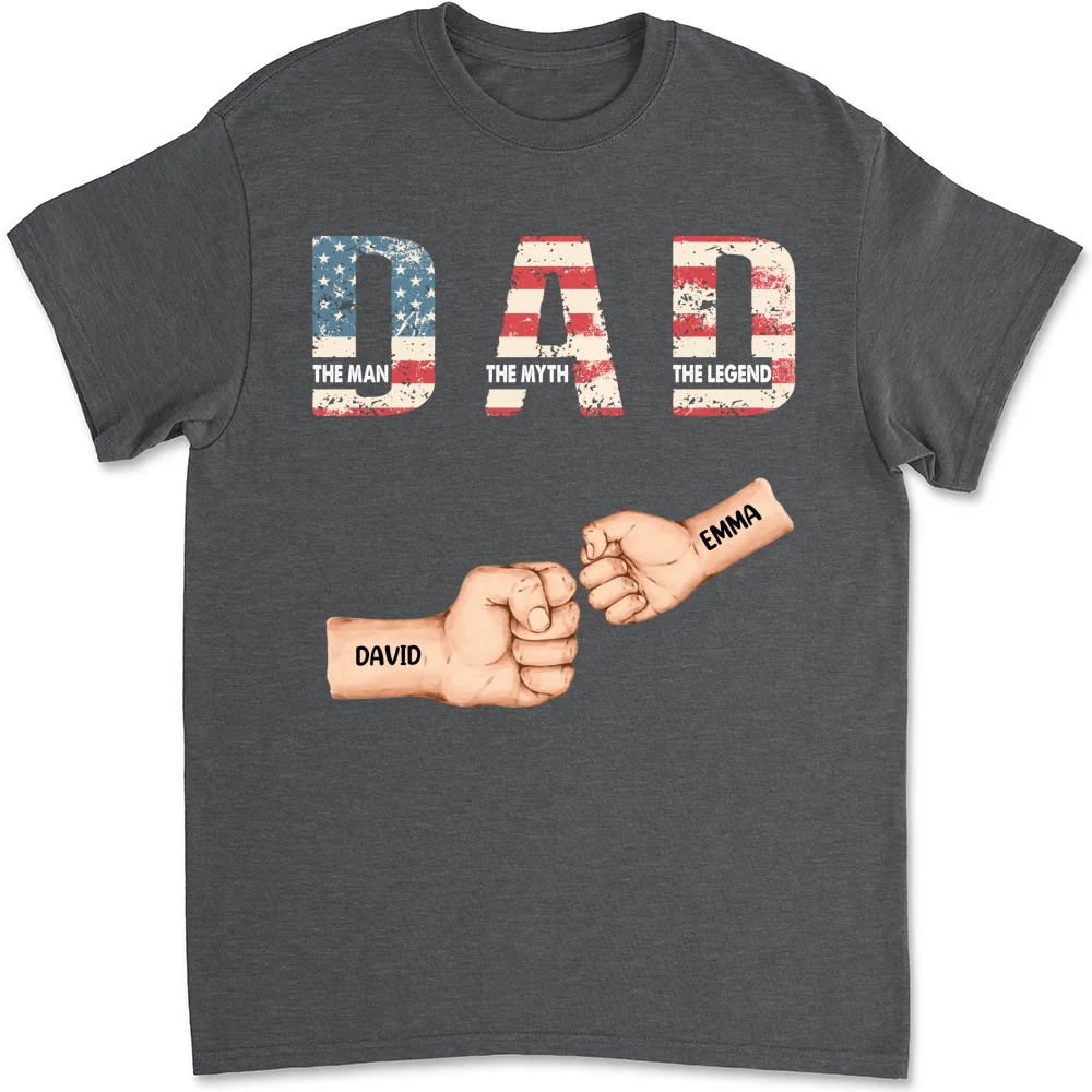 Dad You Are The Legend - Personalized Custom Shirt - Image 7