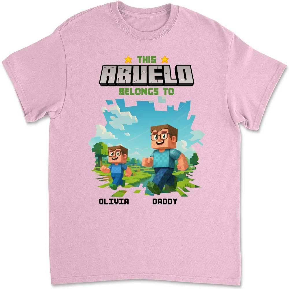 Dad We Belong To You - Personalized Custom Shirt - Image 9