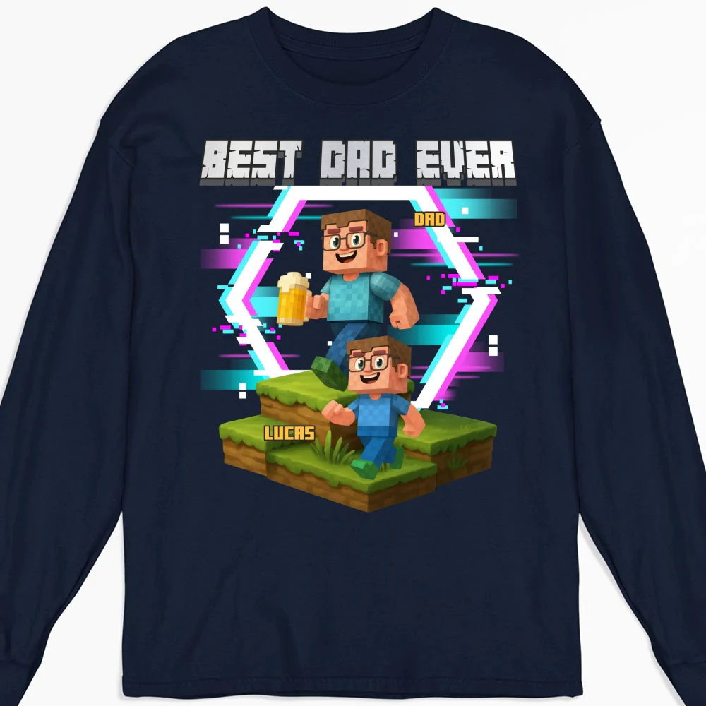 Daddy And Kids - Personalized Custom Shirt - Image 11
